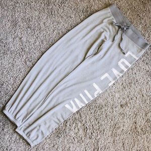 VS PINK grey sweatpants. Medium. GUC